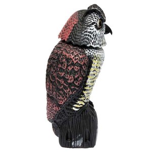 Leurre de chasse hibou à tête rotative ultra-réaliste en plastique premium, modèle de simulation pour le tir en extérieur, conception légère - Product Image 5