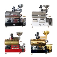 Machine à torréfier le café électrique Dongyi 1kg 2kg 3kg avec tambour en acier inoxydable de qualité alimentaire pour la torréfaction du café à vendre