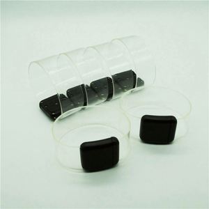 กำไลข้อมือ LED PVC แบบกำหนดเอง เป็นมิตรกับสิ่งแวดล้อม สำหรับผู้หญิง ผู้ชาย เรืองแสงในที่มืด อุปกรณ์เสริมสำหรับงานปาร์ตี้ ของใช้สำหรับงานเรฟ แสงนีออน ดนตรี - Product Image 3