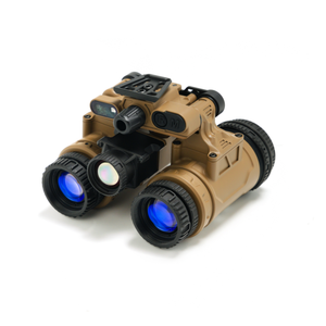 Jumelles de vision nocturne tactiques à double objectif, dispositif d'imagerie thermique, couleur beige, utilisation en extérieur - Product Image 5