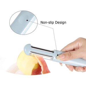 Hachoir à légumes manuel multifonctionnel réutilisable en acier inoxydable 3-en-1 pour pommes de terre - Product Image 4