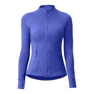 Veste unie Zone Fashion Fitness respirante avec poches élastiques en Spandex pour la course, le yoga et le sport, coupe ample, imprimée et personnalisable - Product Image 5