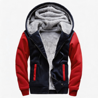 Vestes d'hiver en polaire longues de haute qualité pour hommes, style hip-hop, service OEM, grandes tailles, vente en gros