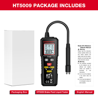 Fabricant HT5009 Pratique Facile à Utiliser Haute Précision LCD Détection électronique de Sonde Métallique Testeur de Liquide de Frein Éviter