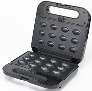 Petit déjeuner <span class=keywords><strong>gaufrier</strong></span> nid d'abeille simple épais grand <span class=keywords><strong>gaufrier</strong></span> à caractère beignet en fonte personnalisé - Product Image 4