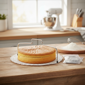 120 pezzi eco-friendly usa e getta per tagliare la torta in metallo per uso alimentare confezionato in un sacchetto - Product Image 3