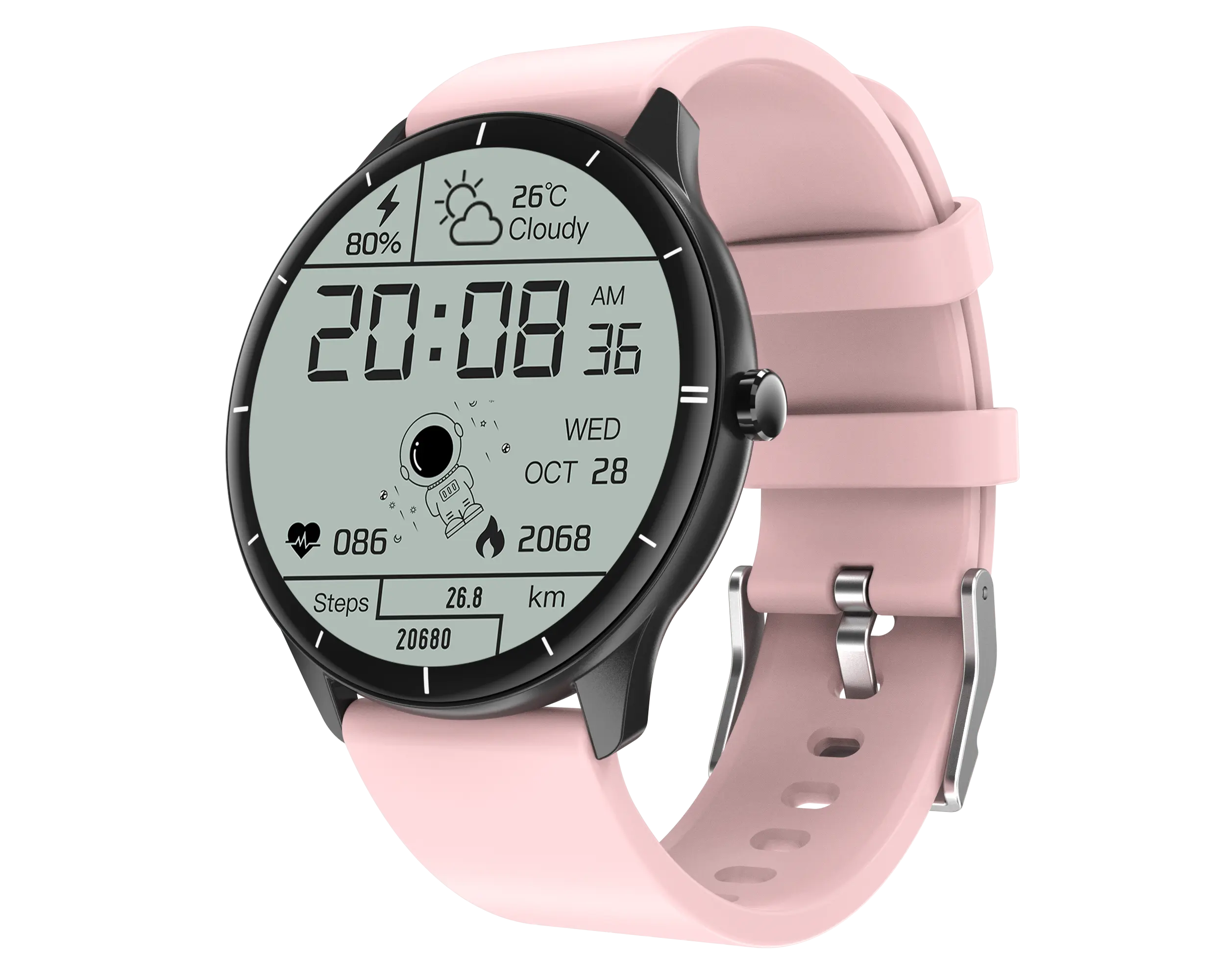 2021 Nieuwe Tft High-Definition Smart Horloge Q21 Mannen Dames Hartslag Monitoring Weer Wijzerplaat Behang 4G Smart horloge Android