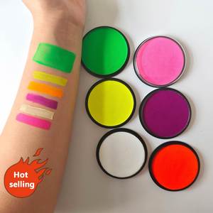 สีเพ้นท์หน้าและผิวกายจากพืชธรรมชาติ สีสันสดใส ปลอดภัยสำหรับเด็ก สำหรับตกแต่งงานปาร์ตี้ฮาโลวีน มี 12 สี - Product Image 2