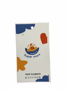 Étiquette de vêtement de luxe imprimée imperméable professionnelle, papier artistique personnalisé pour vêtements, chaussures et sacs - Product Image 6