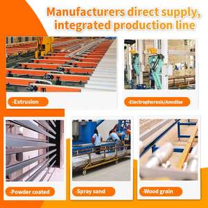 Tringles à rideaux romaines en alliage d'aluminium personnalisées, tringles à linge à montage latéral, tringles à rideaux de douche perforées fixes - Product Image 4