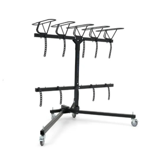 Hot Bán Hitch Dọc Xe Đạp Giá Thép Carbon Xe Lưu Trữ Thang Xe Đạp Tàu Sân Bay Với Màu Đen Nhà Kho Đứng Cho <span class=keywords><strong>5</strong></span> Xe Đạp - Product Image 2