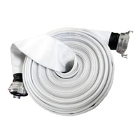 Tuyau d'incendie GOST en toile PVC souple et durable pour système de lutte contre l'incendie (DN50/DN65/DN80) Portable, classe 8-20 bars