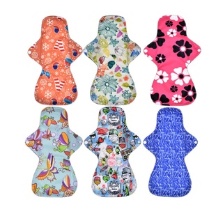 Toallas Sanitarias Lavables con Alas, Personalizadas OEM/ODM Directo de Fábrica, Súper Absorbentes, con Protección Contra Fugas, Almohadillas de Lactancia con Parte Superior de Algodón Suave - Product Image 2