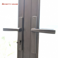 AS2047 Portes françaises insonorisées en aluminium australien à double verre