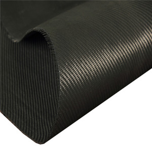 ผ้าไฟเบอร์<span class=keywords><strong>กลา</strong></span><span class=keywords><strong>ส</strong></span><span class=keywords><strong>แบบ</strong></span>ทอธรรมดาเคลือบซิลิโคน<span class=keywords><strong>ส</strong></span>ีดำ ปราศจากด่าง ใช้สำหรับแผ่นเรซินอีพ็อกซี่คาร์บอน<span class=keywords><strong>ไฟเบอร์</strong></span> - Product Image 5