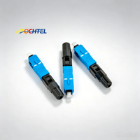 Conector de Fibra Óptica Monomodo SC de Baja Pérdida para FTTH, de Ensamblaje en Campo, Sin Fusión, Conexión Rápida, 55mm, HC01 c SX SC UPC
