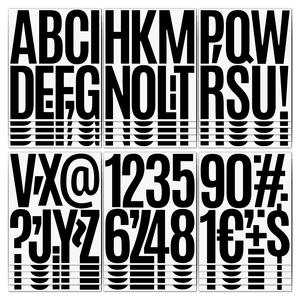 Benutzer definierte alphabetische und numerische Aufkleber Familie Geburtstags feier Dekoration für Auto Mailbox Wand Brief Aufkleber - Product Image 5