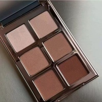 Palette de fards à paupières artistiques Luxe Dimension Master, 6 teintes, palette de fards à paupières mats, maquillage de haute qualité, longue tenue