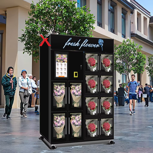 Máquinas expendedoras de flores de autoservicio con logotipo personalizado, máquina expendedora de flores para floristería - Product Image 2