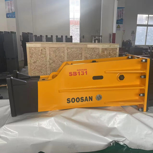 โซซาน SB131 บูร์ไฮดรอลิกแบบกล่องเก็บเสียง สำหรับรถขุดขนาด 30-45 ตัน |   สิ่วงานหนักขนาด 165 มม. |   รับประกัน 1 ปี คุณภาพสูง ทนทานต่อแรงกระแทก - Product Image 1