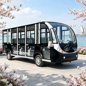 Autobús Turístico Eléctrico Popular de Bajo Ruido y Conducción Suave, 8/17 Asientos, para Parques de Atracciones y Atracciones Turísticas - Product Image 4