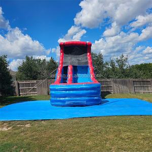 <span class=keywords><strong>Structure</strong></span> <span class=keywords><strong>Gonflable</strong></span> Langko : <span class=keywords><strong>Toboggan</strong></span> <span class=keywords><strong>Gonflable</strong></span> Vague Bleue avec <span class=keywords><strong>Piscine</strong></span> pour Événements et Location - Product Image 1