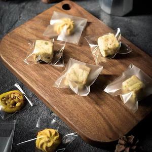 Bolsa autosellante para galletas y postres de pan de grado alimenticio con cinta completamente transparente autoadhesiva para hornear ensaladas, pasteles, Sushi - Product Image 4