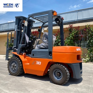 Montacargas Diésel WGZN Económico de 3 Toneladas, Compacto, para Almacén - Product Image 3