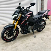 Haojue DR300 Moto de Route 300cc Bicylindre EFI Refroidie par Eau Vitesse Maximale >150km/h pour Trajets Urbains et Loisirs Chine