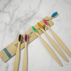 Eco Friendly Bamboo Reusable <b>Toothbrushes</b> Portable Adult Soft for Home Travel Hotel Use USA Mairun Model 823 - Product Image 5