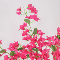 Fleurs artificielles 3.77FT soie bougainvillier Branches tiges longues Branches pour mariage centres de table chemin de table décoration de la maison