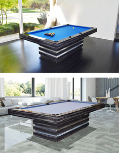 Mesa <span class=keywords><strong>de</strong></span> Billar <span class=keywords><strong>de</strong></span> Madera Maciza Personalizada con Tapa <span class=keywords><strong>de</strong></span> Pizarra Natural y Kit Completo <span class=keywords><strong>de</strong></span> Accesorios para Sala <span class=keywords><strong>de</strong></span> Juegos Familiar - Product Image 5