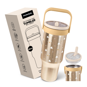 <span class=keywords><strong>Taza</strong></span> de Cerveza Ecológica de Acero Inoxidable de 1200 ml con Doble Tapa, Vaso Térmico Aislado al Vacío <span class=keywords><strong>para</strong></span> Cerveza, Jugo y Bebidas en el Auto - Product Image 1