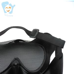 大人のプラスチック射撃アーチェリーゲームペイントボールメッシュヘルメット - Product Image 3