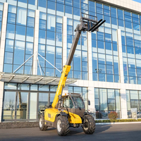 3,5 Tonnen Nennlast Dieselbetriebener Kompakt-Teleskoplader für Landwirtschaft und Bau mit 7m Maximaler Hubhöhe 735 Teleskopstapler