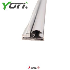 YDW217 sello inferior de Puerta de diseño moderno junta de <span class=keywords><strong>burlete</strong></span> de <span class=keywords><strong>aluminio</strong></span> anodizado transparente accesorios de <span class=keywords><strong>ventana</strong></span> perimetral de <span class=keywords><strong>goma</strong></span> para puerta - Product Image 3