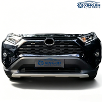 Kit carrosserie complet pour Toyota RAV4 hybride 2019-2023 : pare-chocs, calandre, ventilateur de radiateur, feux antibrouillard, phares LED, capteurs auxiliaires