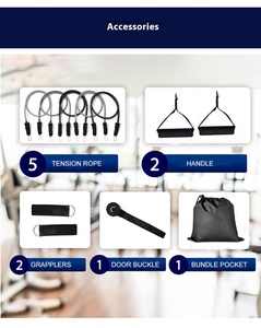 Bandas de Resistencia para Gimnasio, 11 Piezas, Bandas de Ejercicio de Goma Personalizadas, Bandas de Resistencia en Bucle, Material de Látex/TPE, Bolsa de Transporte de Poliéster - Product Image 5
