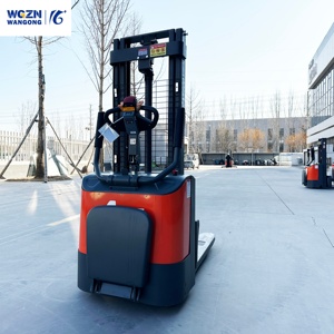 WGZN Stacker Elektrik Berkualitas Tinggi 2 Ton Motor Pengangkat 2.2kW Beban 2000kg untuk Logistik - Product Image 1