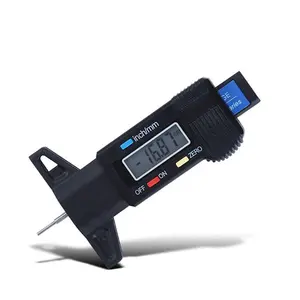 Digital Car Pneu Espessura Medidor Para Medidor Seguro Ferramenta Medidor Caliper Tread Brake Pad Shoe Tire Monitoring System