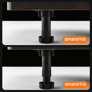 Pieds de meuble réglables Ying Sheng en plastique pour armoire, 80mm, 100mm, 120mm, 150mm - Product Image 3