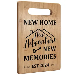 2024 Housewarming Gift for New House Homeowner Cutting Board Gift First Home Gift for Neighbor Home Buyers