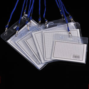 Ensemble de lanières pour carte d'identité et badge de travail de style coréen, porte-étiquette de nom, support d'affichage pour exposition, lanières personnalisables promotionnelles - Product Image 2