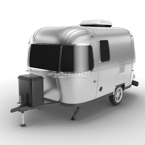 Nuevo Diseño 2025, Remolque de Viaje en Forma de Lágrima, Estructura de Acero, Autocaravana Todoterreno Moderna, Capacidad para 4-6 Personas - Product Image 5