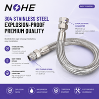 Tuyau flexible tressé antidéflagrant de haute qualité IP66 pour raccordement de conduites industrielles