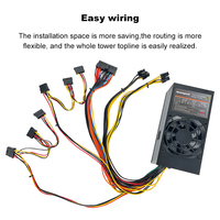 Venta de fábrica OEM ODM 400W TFX Fuente de alimentación Computadora PSU 80 + Bronce 110V para caja de PC de escritorio