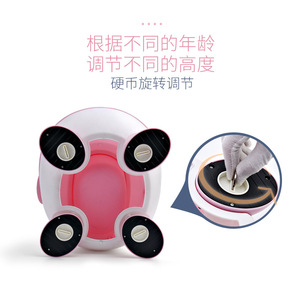 Baby <b>Potty</b> Seat Cartoon Design Adjustable PP Material For Toddlers <b>Training</b> Use - Product Image 5