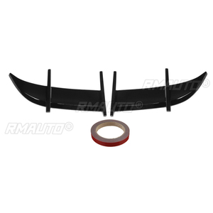 2 piezas de alerón trasero estilo AK MK7 para maletero y techo de coche, compatible con Volkswagen VW MK7 MK7.5 R-LINE R - Product Image 2