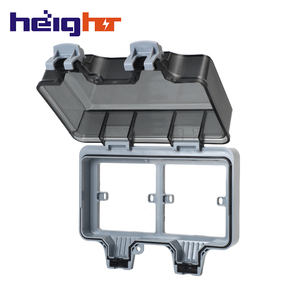 Interrupteur extérieur IP66 MP2-A encastré en ABS, boîtier étanche à 2 prises <span class=keywords><strong>pour</strong></span> <span class=keywords><strong>camping</strong></span>-<span class=keywords><strong>car</strong></span>, protection contre les intempéries - Product Image 1
