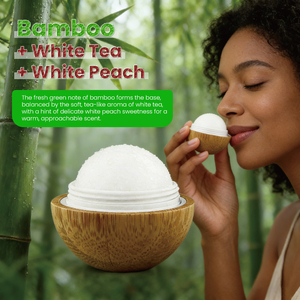 Bálsamo Labial Reparador OME ODM para Labios Secos y Agrietados, Suaviza las Líneas Finas, Hidrata, con Manteca de Karité Natural y Aceite de Jojoba, Ecológico, en Envase de Bambú - Product Image 4